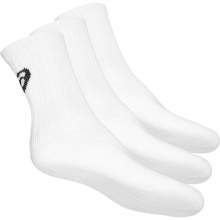 Asics Sportsocken Crew Classic (ASICS-Spirallogo) weiss - 3 Paar